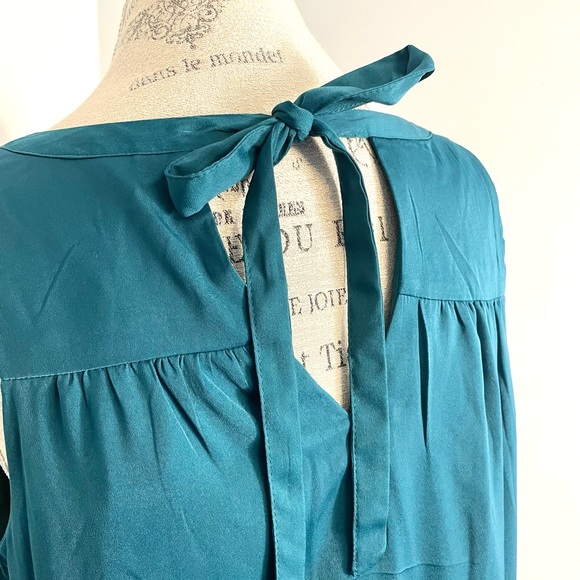 Old Navy sleeveless mini dress dark turquoise color size M - Picture 5 of 7
